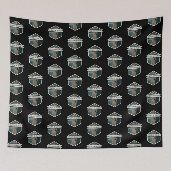 Item preview, I Survived the Cliffs of Insanity Merit Badge designed and sold by ninthstreet.