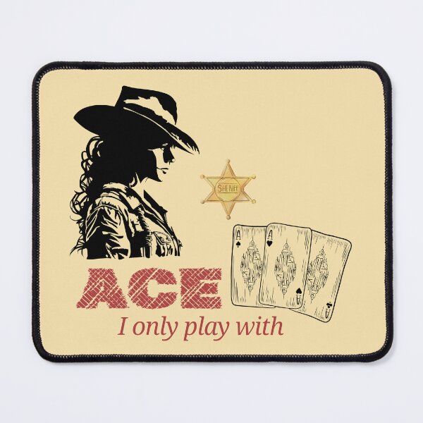 Item preview, I Only Play with Ace (Play Cards) designed and sold by Beyond-Store.