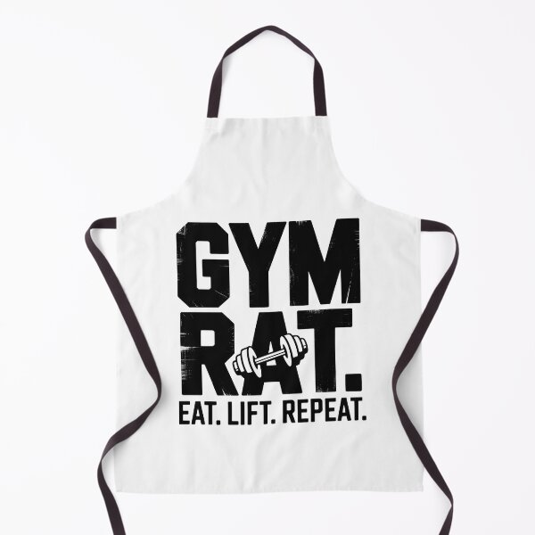 Item preview, Copy of Gym Rat Eat Lift Repeat Vintage Weightlifting T-Shirt Design designed and sold by Enea Kelo.