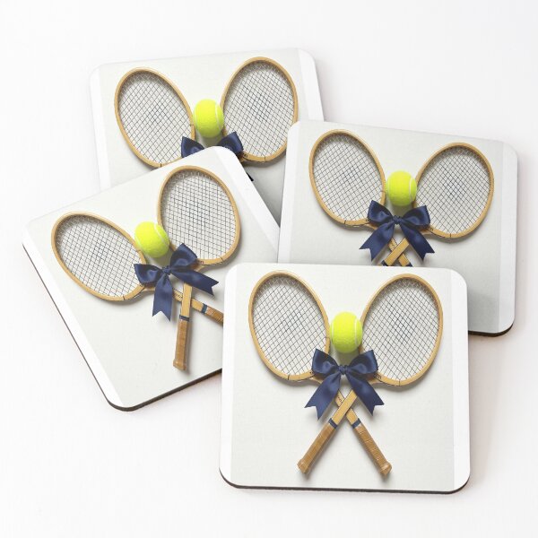 Item preview, Vintage Tennis Racket & Bow designed and sold by Campus Charm.