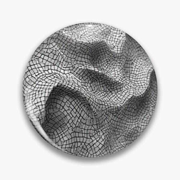 Item preview, Sculptural Mosaic Waves: A 3D Geometric Tiling designed and sold by Virtuals1.