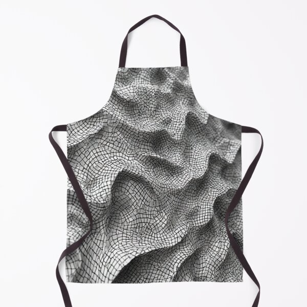 Item preview, Sculptural Mosaic Waves: A 3D Geometric Tiling designed and sold by Virtuals1.