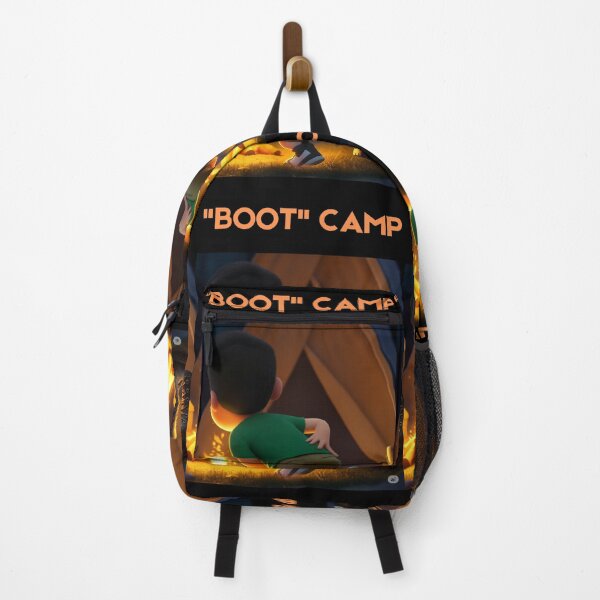 Artikelvorschau, „Boot Camp – Cartoon-Camping-Wortspiel“ entworfen und verkauft von FunMerchOutlet.