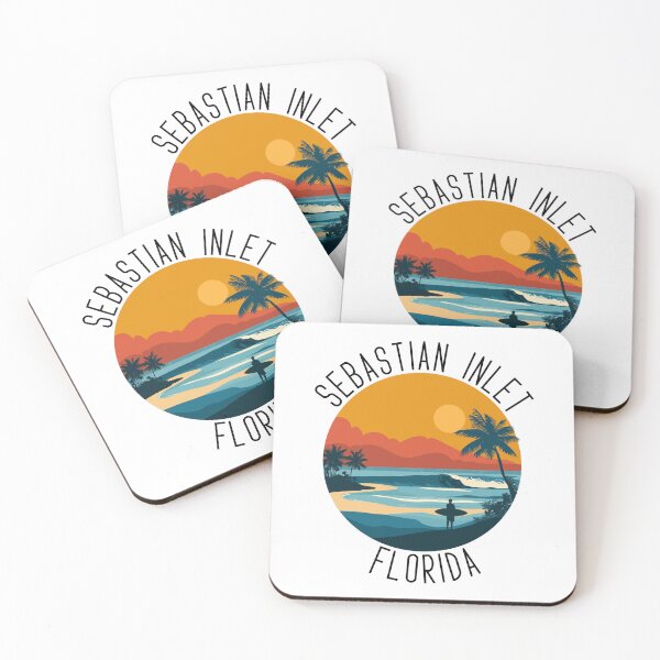 Item preview, Sebastian Inlet - Florida (with Black Lettering) designed and sold by VelvetRoom.
