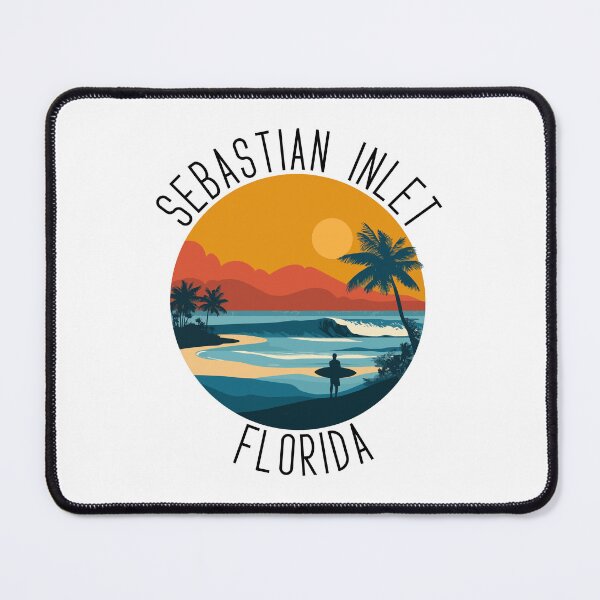 Item preview, Sebastian Inlet - Florida (with Black Lettering) designed and sold by VelvetRoom.