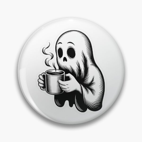 Item preview, ghost coffee designed and sold by YounexxART.