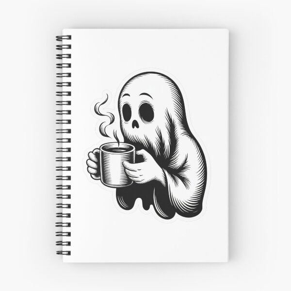 Item preview, ghost coffee designed and sold by YounexxART.