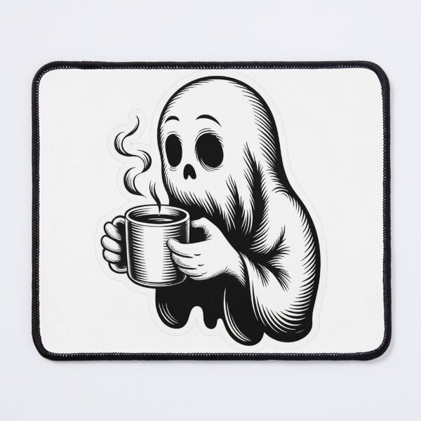 Item preview, ghost coffee designed and sold by YounexxART.