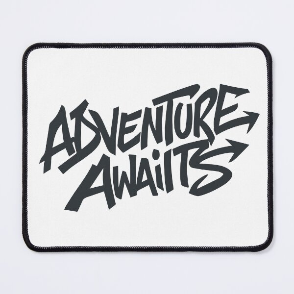 Item preview, Adventure Awaits Graffiti Text Typography designed and sold by LOVE, AMY.