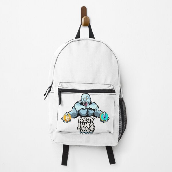 Item preview, Frosty Diamond Hands – Crypto Ice Warrior Design designed and sold by BitCrop.