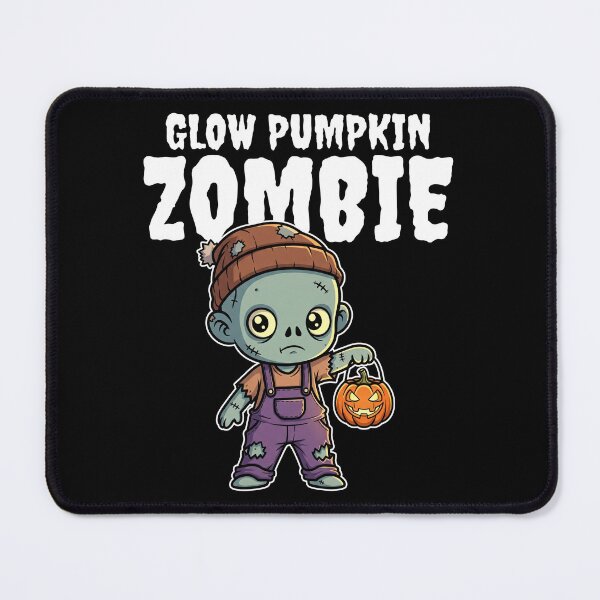 Item preview, GLOW PUMPKIN ZOMBIE - ZOMBIE HALLOWEEN designed and sold by KEF Custom.