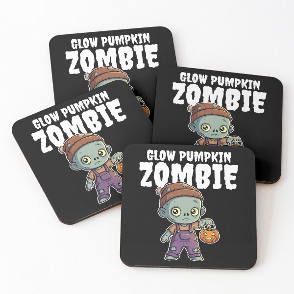 Item preview, GLOW PUMPKIN ZOMBIE - ZOMBIE HALLOWEEN designed and sold by KEF Custom.