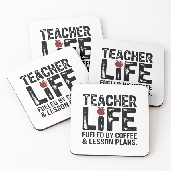 Item preview, Teacher Life – Fueled by Coffee & Lesson Plans designed and sold by Enea Kelo.