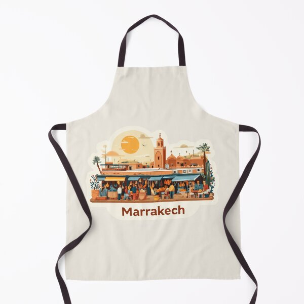 Item preview, Marrakech Morocco Travel Sticker Art designed and sold by Blurbean.