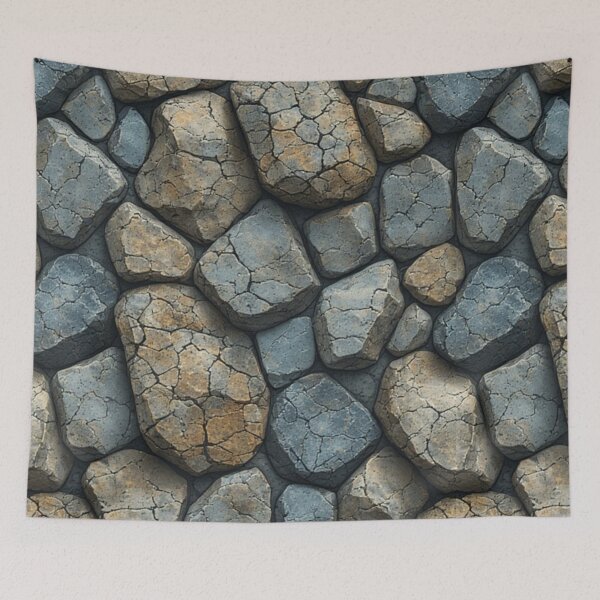 Item preview, Cracked Stone Surface: A Natural Rocky Texture designed and sold by Virtuals1.