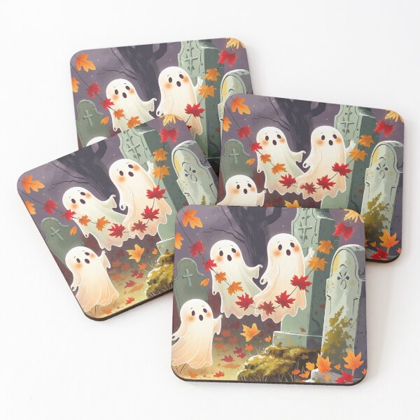 Item preview, Ghostly Garlands – Playful Graveyard Cottagecore designed and sold by Deezyned.