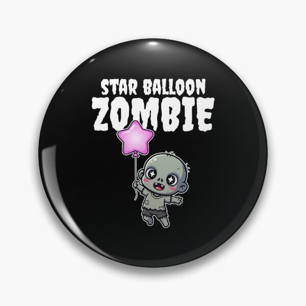 Item preview, STAR BALLOON ZOMBIE - ZOMBIE HALLOWEEN designed and sold by KEF Custom.
