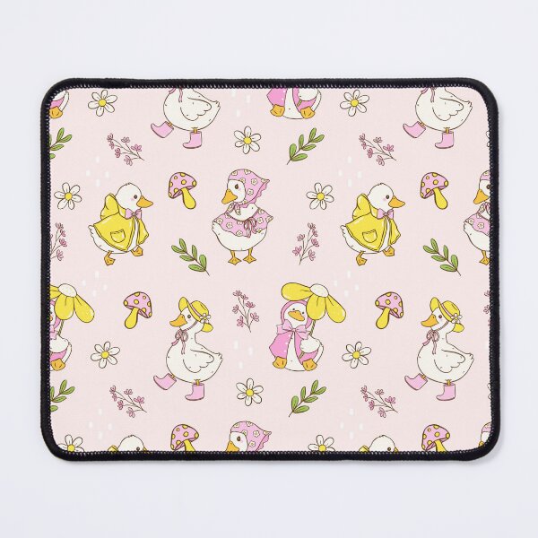 Item preview, Cute Coquette Geese in Rainwear Pastel Seamless Pattern designed and sold by smeraldosecrets.