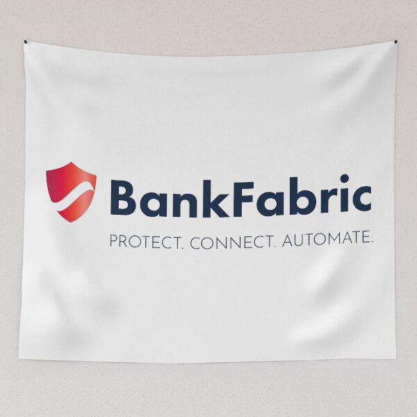 Item preview, BankFabric Logo w/ Tagline designed and sold by KETL.
