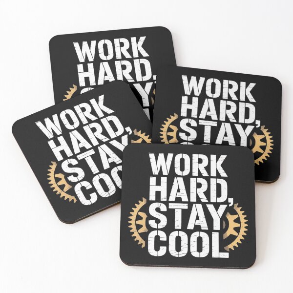 Item preview, Work hard, stay cool. designed and sold by TEESPRIT.