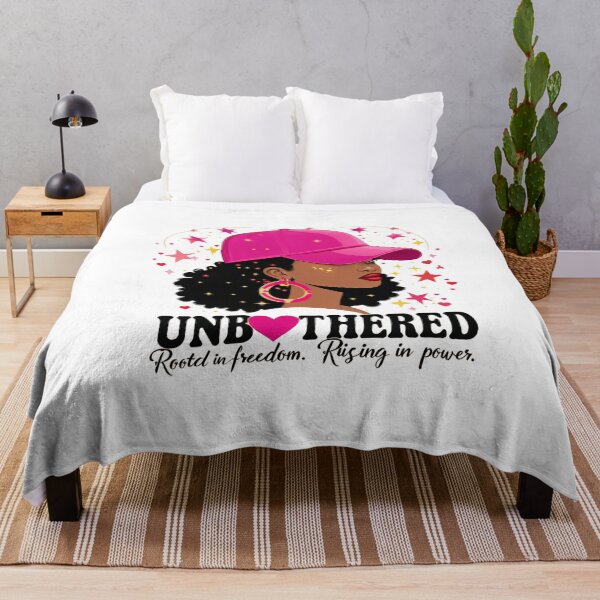 Item preview, Unbothered designed and sold by MelanatedWomanPrintDesign.