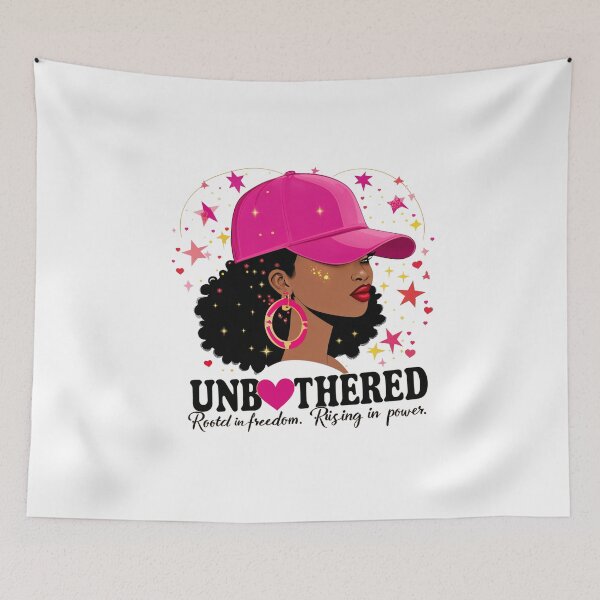 Item preview, Unbothered designed and sold by MelanatedWomanPrintDesign.
