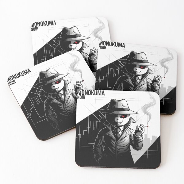 Item preview, Monokuma Noir – Danganronpa Graphic designed and sold by AndrewWorld.