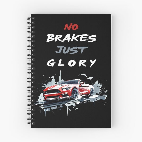 Item preview, Speedway Slammer – No Brakes, Just Glory Car Racing Tee designed and sold by WonderMix.