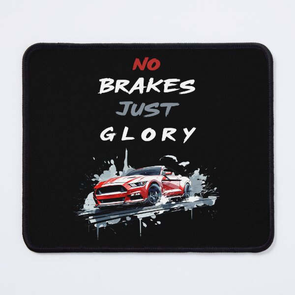 Item preview, Speedway Slammer – No Brakes, Just Glory Car Racing Tee designed and sold by WonderMix.