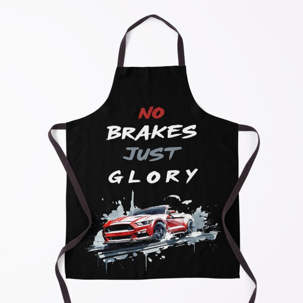 Item preview, Speedway Slammer – No Brakes, Just Glory Car Racing Tee designed and sold by WonderMix.