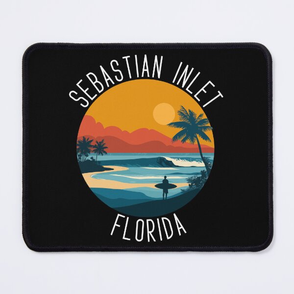 Item preview, Sebastian Inlet - Florida (with White Lettering) designed and sold by VelvetRoom.