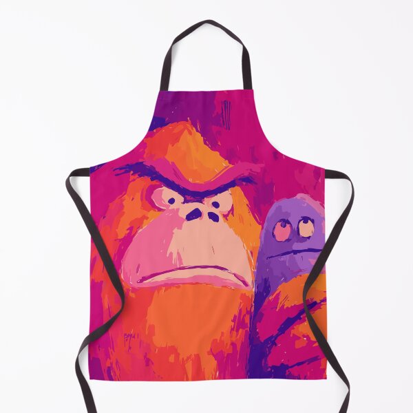 Item preview, Colorful Orangutan Portrait – Vibrant Wildlife Art designed and sold by Moss and Moon Studio.
