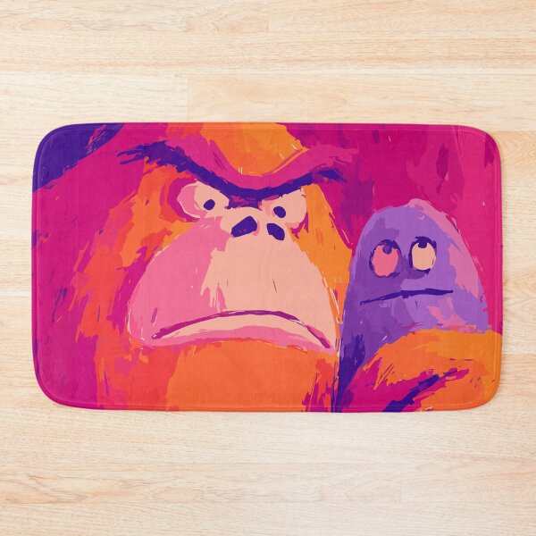 Item preview, Colorful Orangutan Portrait – Vibrant Wildlife Art designed and sold by Moss and Moon Studio.