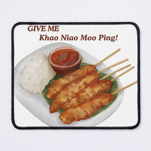 Item preview, Khao Niao Moo Ping designed and sold by DGThaiTop.