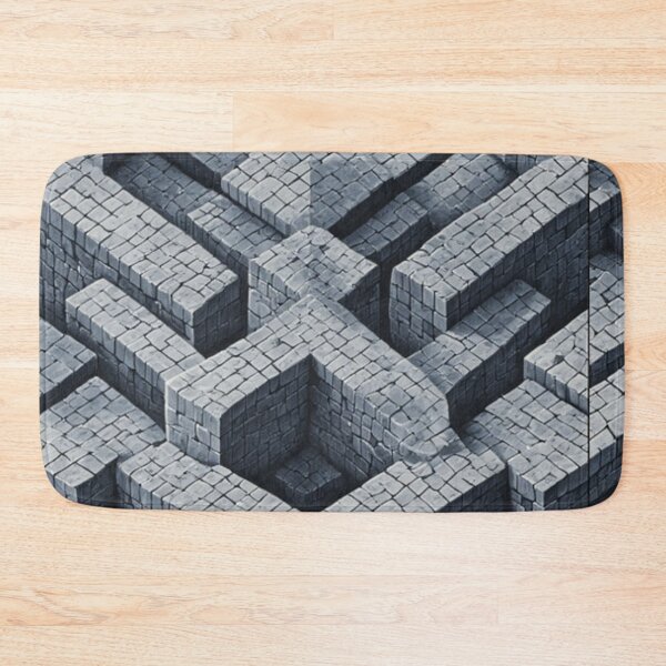 Item preview, 3D Maze: Geometric Cubes in Perspective designed and sold by Virtuals1.