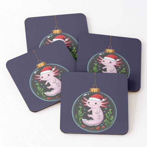 Item preview, Axolotl in Christmas Ornament designed and sold by k3rstman1.