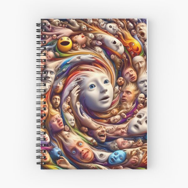 Item preview, Collage of meme faces in chaotic swirl designed and sold by ashokreddy343.