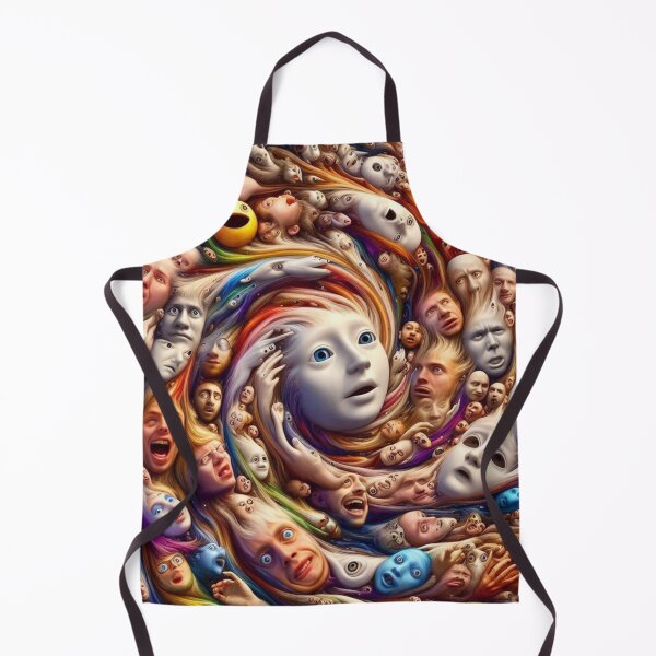 Item preview, Collage of meme faces in chaotic swirl designed and sold by ashokreddy343.