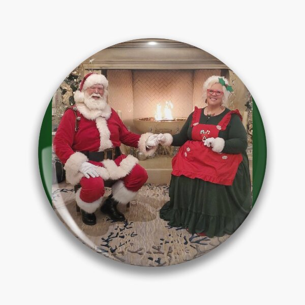 Item preview, Santa and Mrs Claus by the fire designed and sold by SantaGrail.