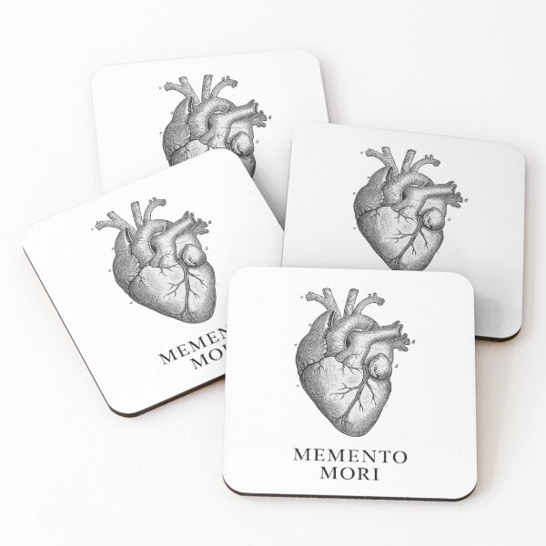 Item preview, Memento Mori – Anatomical Heart Gothic Dark Academia Design designed and sold by DMSdesigns1.