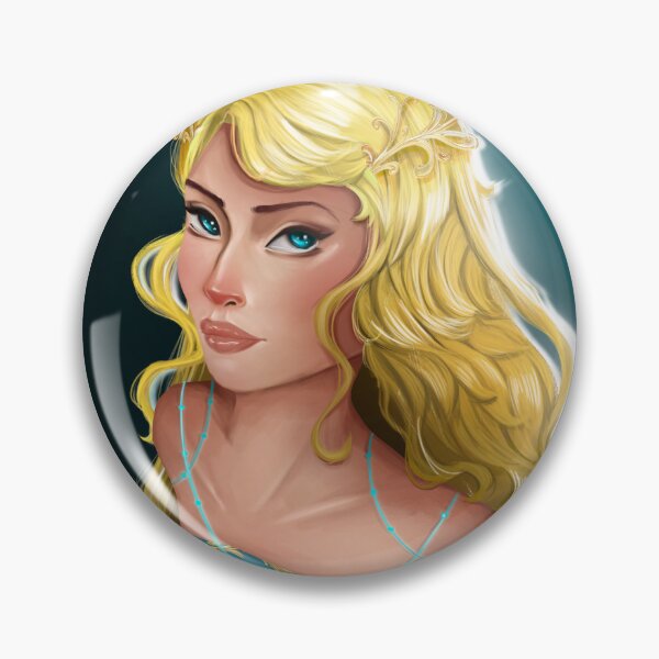 Item preview, Golden Elegance – Fantasy Portrait Art designed and sold by Maryam Gulamova.