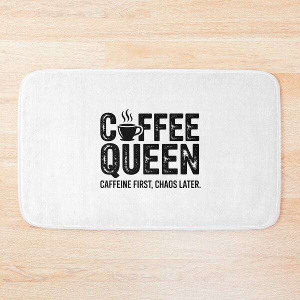 Item preview, Coffee Queen – Caffeine First, Chaos Later designed and sold by Enea Kelo.
