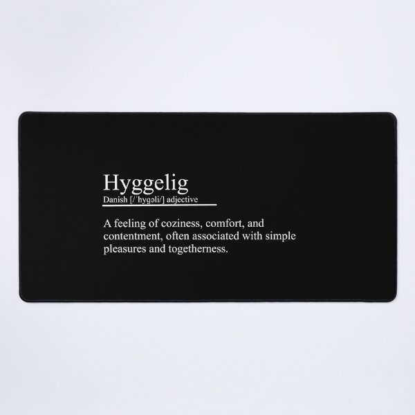 Item preview, Hyggelig (white text) designed and sold by marshmelephant.