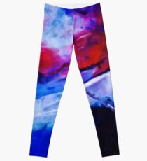ABSTRACT SUNSET 2 Leggings