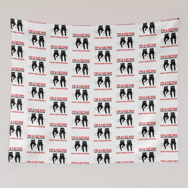 Item preview, I’m a cat dad, just like a normal dad except more awesome designed and sold by BritishDelights.