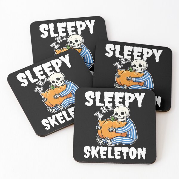 Item preview, SLEEPY SKELETON - SKELETON HALLOWEEN designed and sold by KEF Custom.