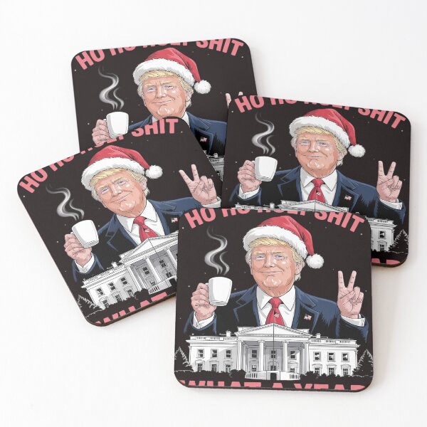 Item preview, Ho Ho Holy Shit What A Year Trump 2024 Merry Christmas  designed and sold by sheenmi.