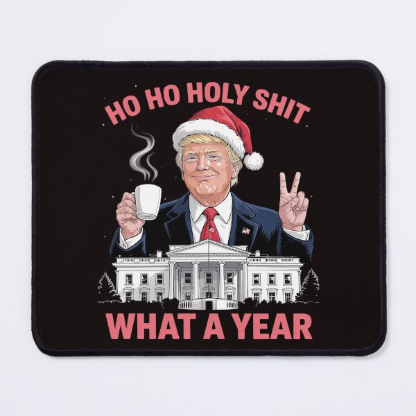 Item preview, Ho Ho Holy Shit What A Year Trump 2024 Merry Christmas designed and sold by sheenmi.