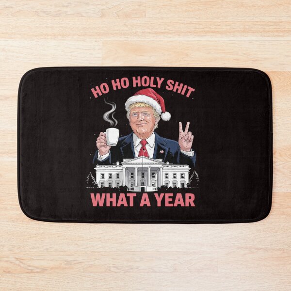Item preview, Ho Ho Holy Shit What A Year Trump 2024 Merry Christmas  designed and sold by sheenmi.