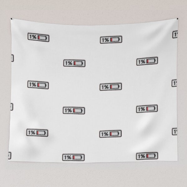 Item preview, 1% battery charge designed and sold by indie cottage.